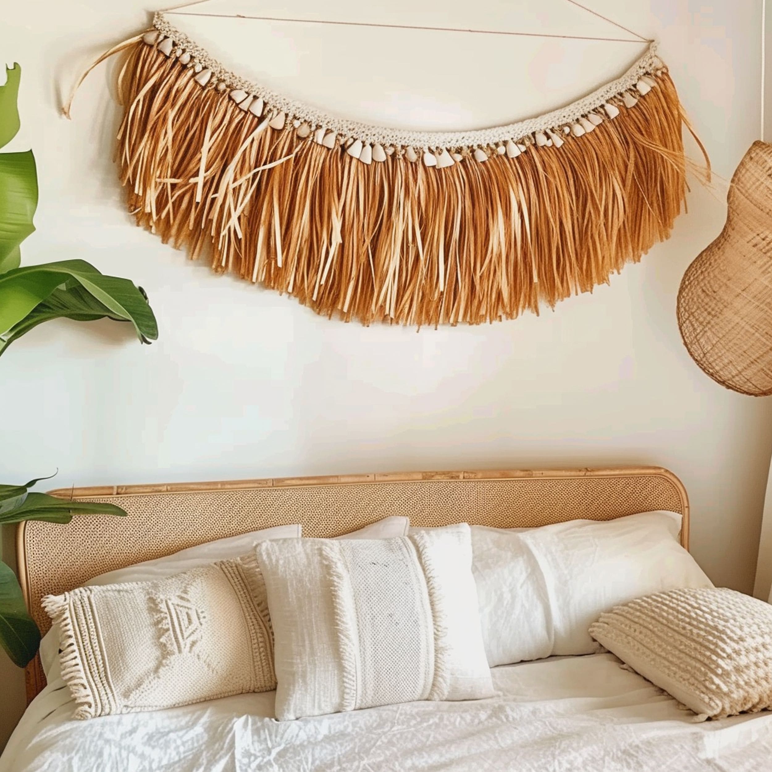 Raffia Wall Decoration