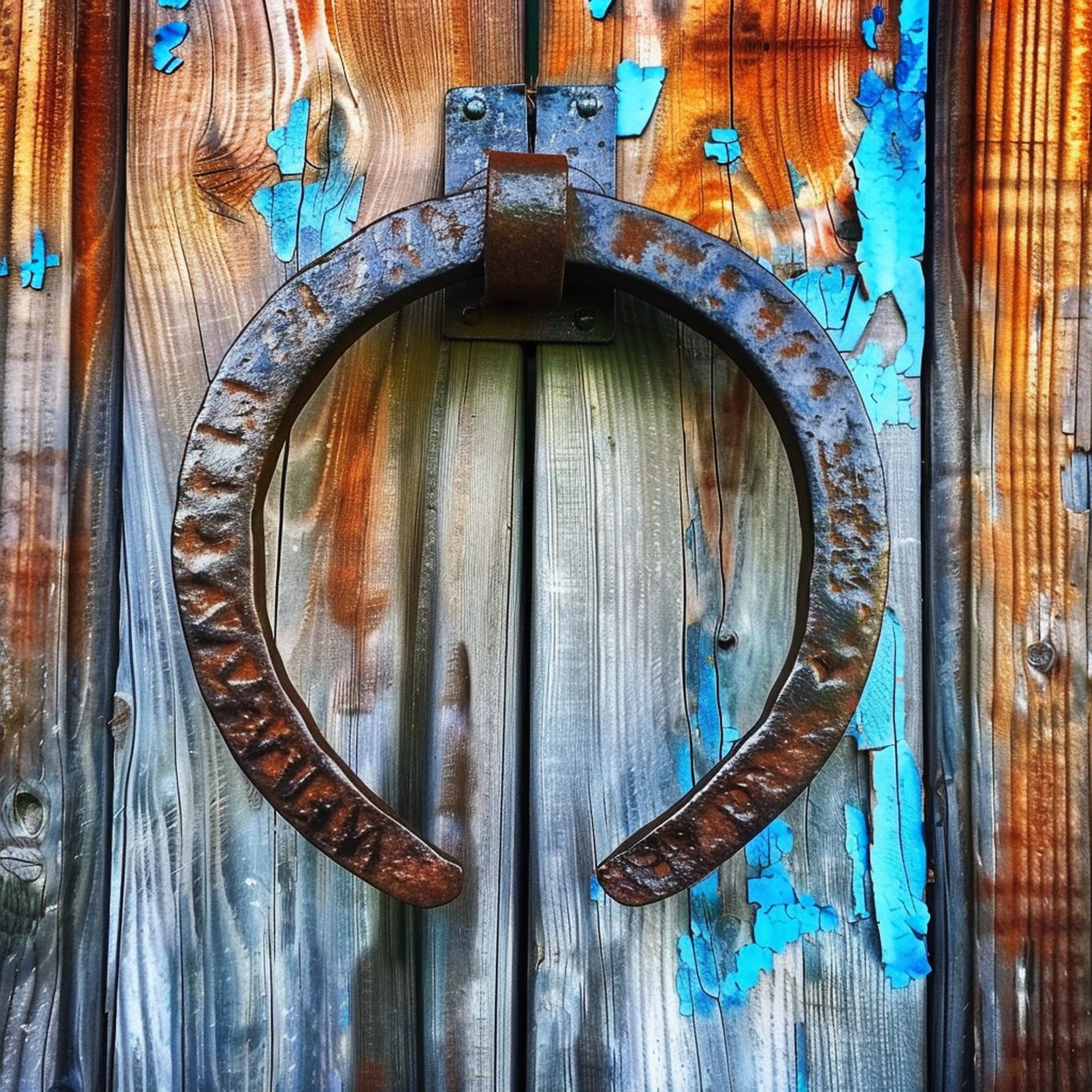 Horseshoe Door Knocker