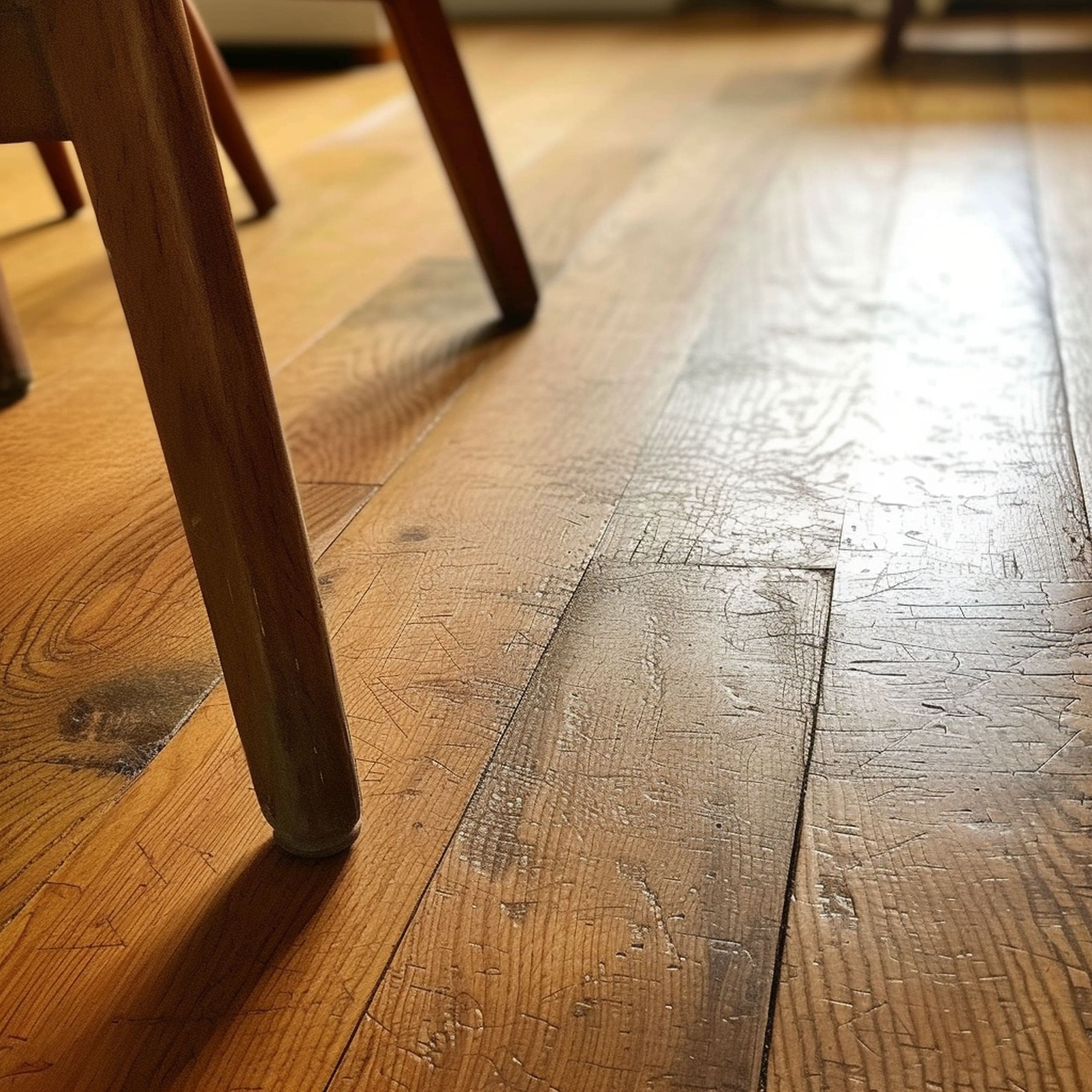 Wood Floor Markings