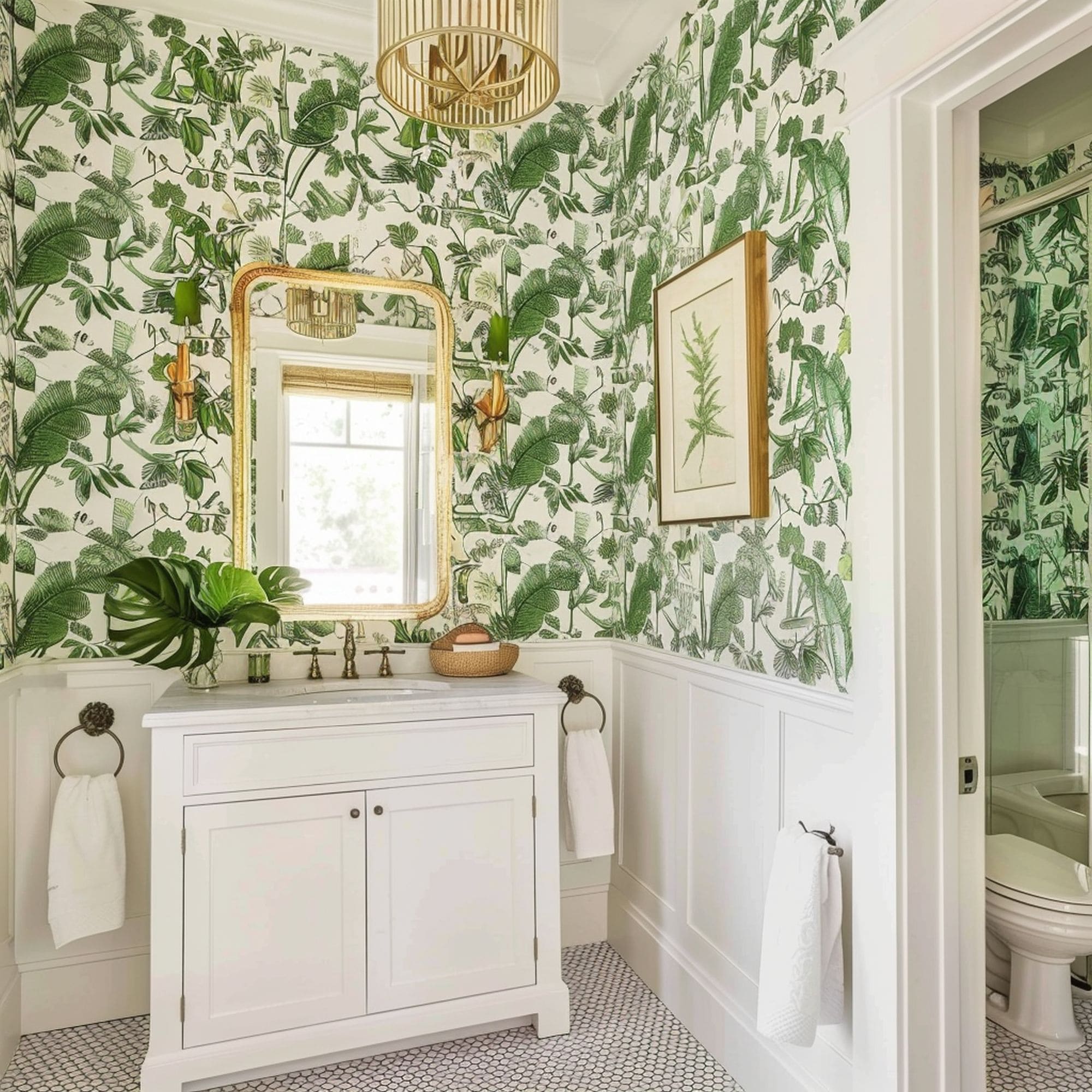 Botanical Print Wallpaper