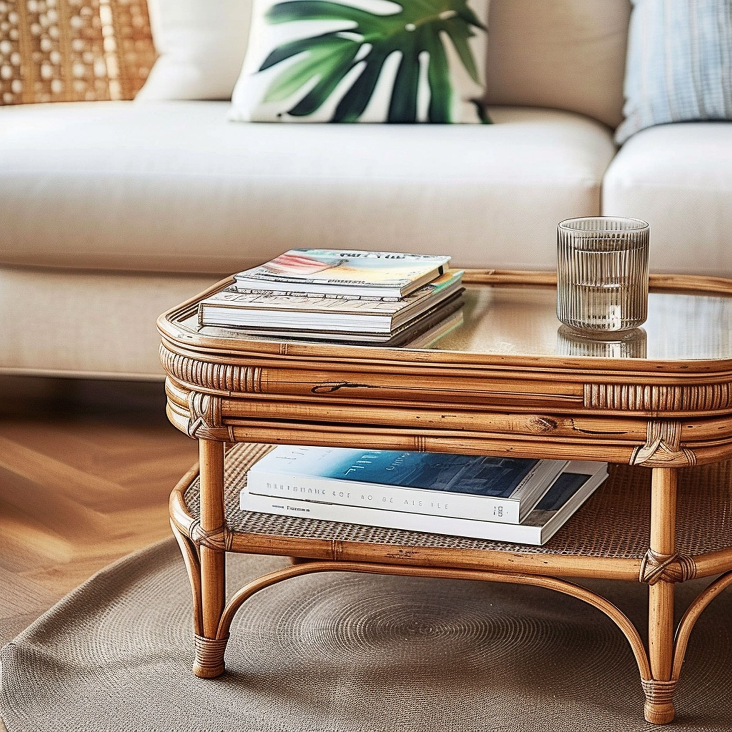 Rattan Coffee Table