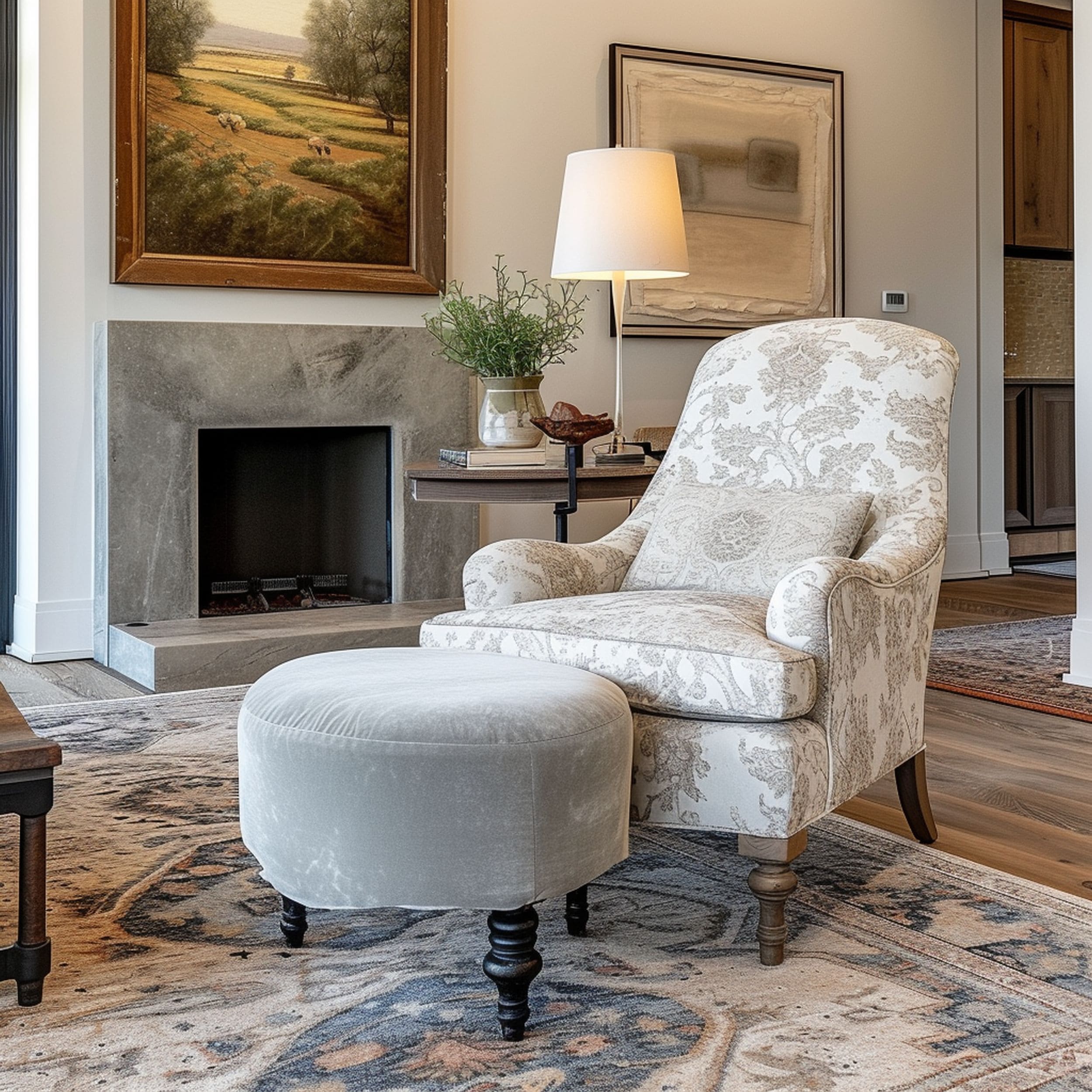 Classic Upholstered Chair