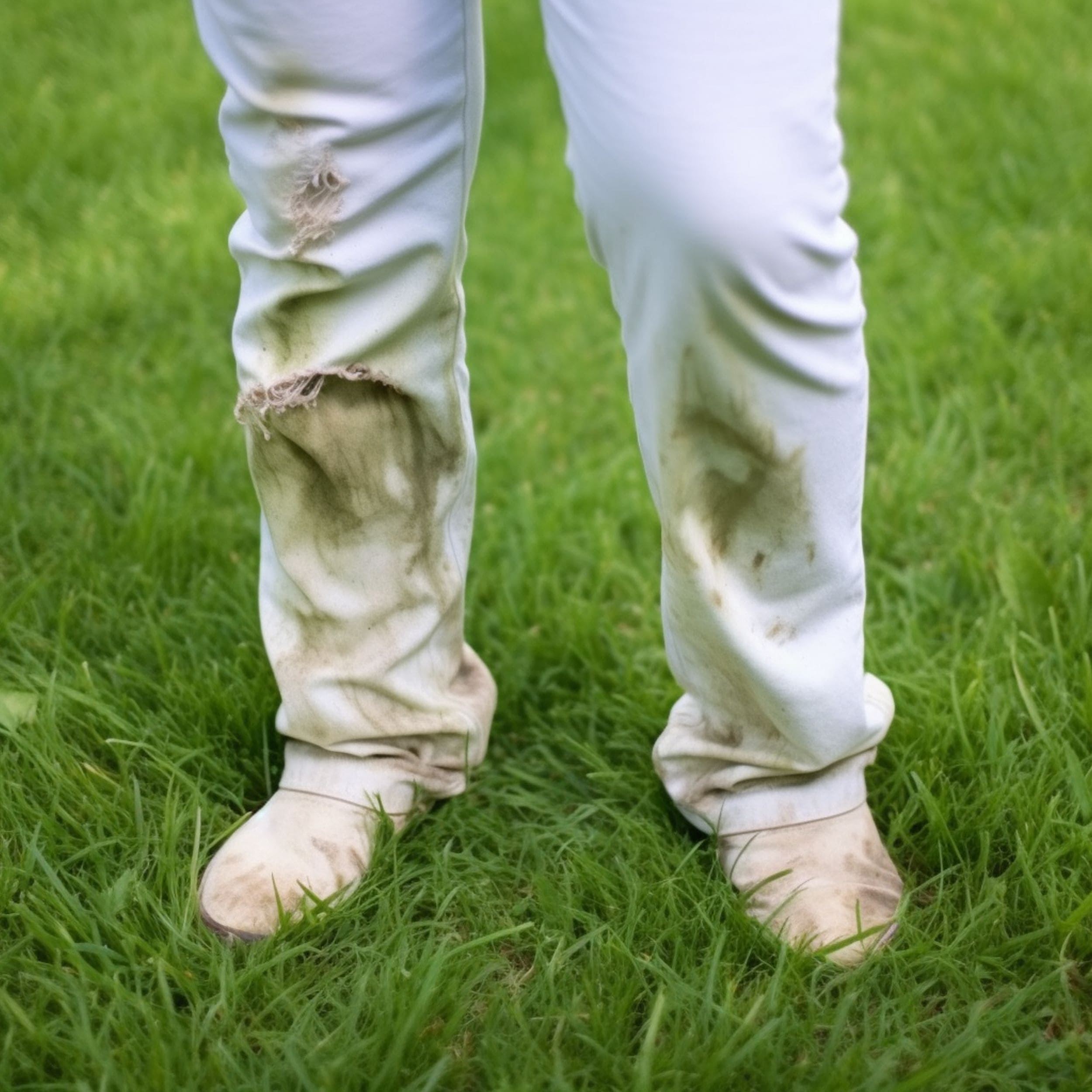 Grass Stain on Clothing