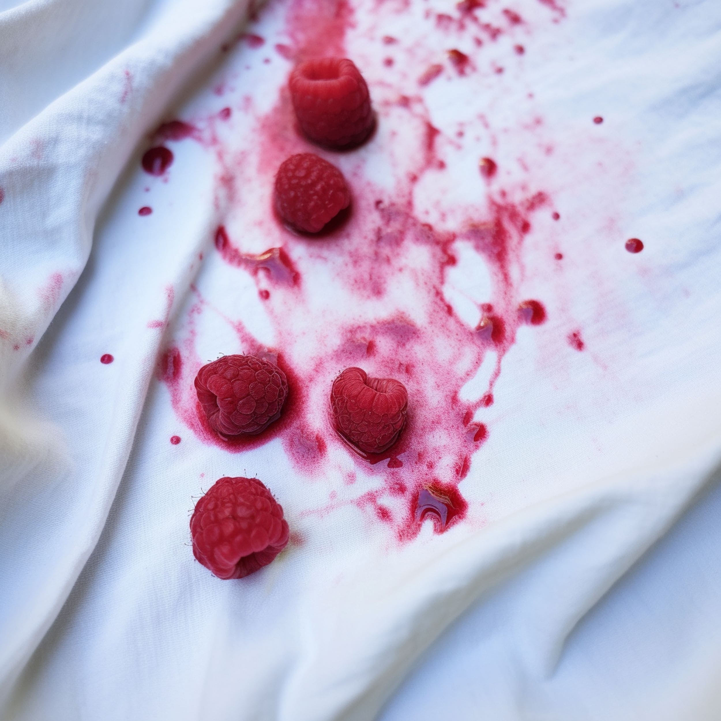 Berry Stain on Clothing