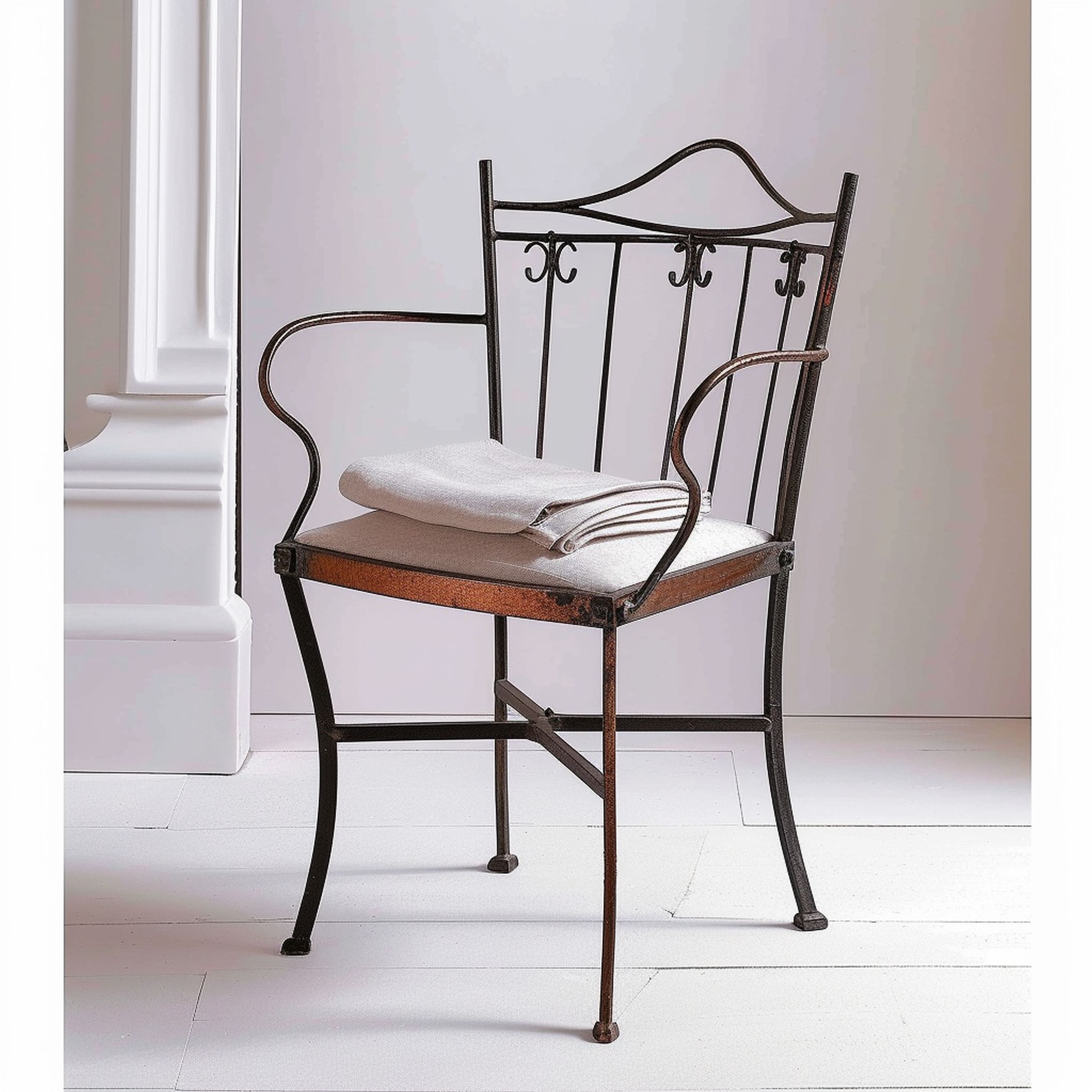 Decorative Iron Chair