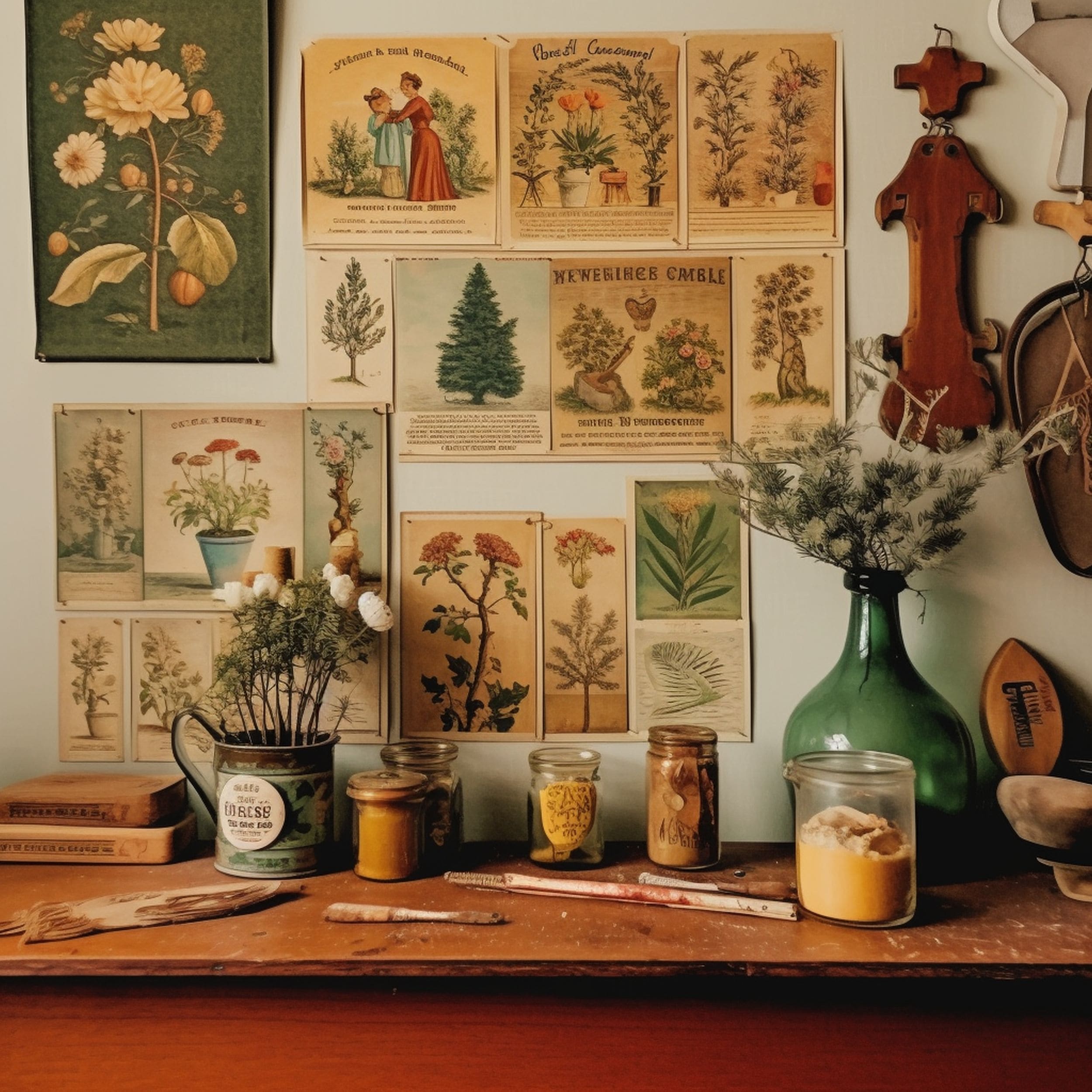 Vintage Art Corner