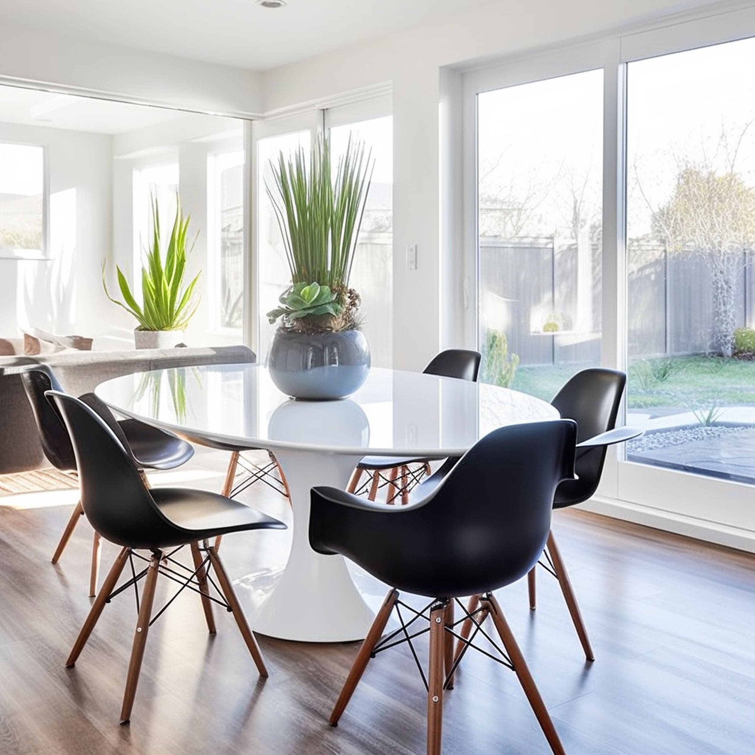 Large Oval Tulip Table