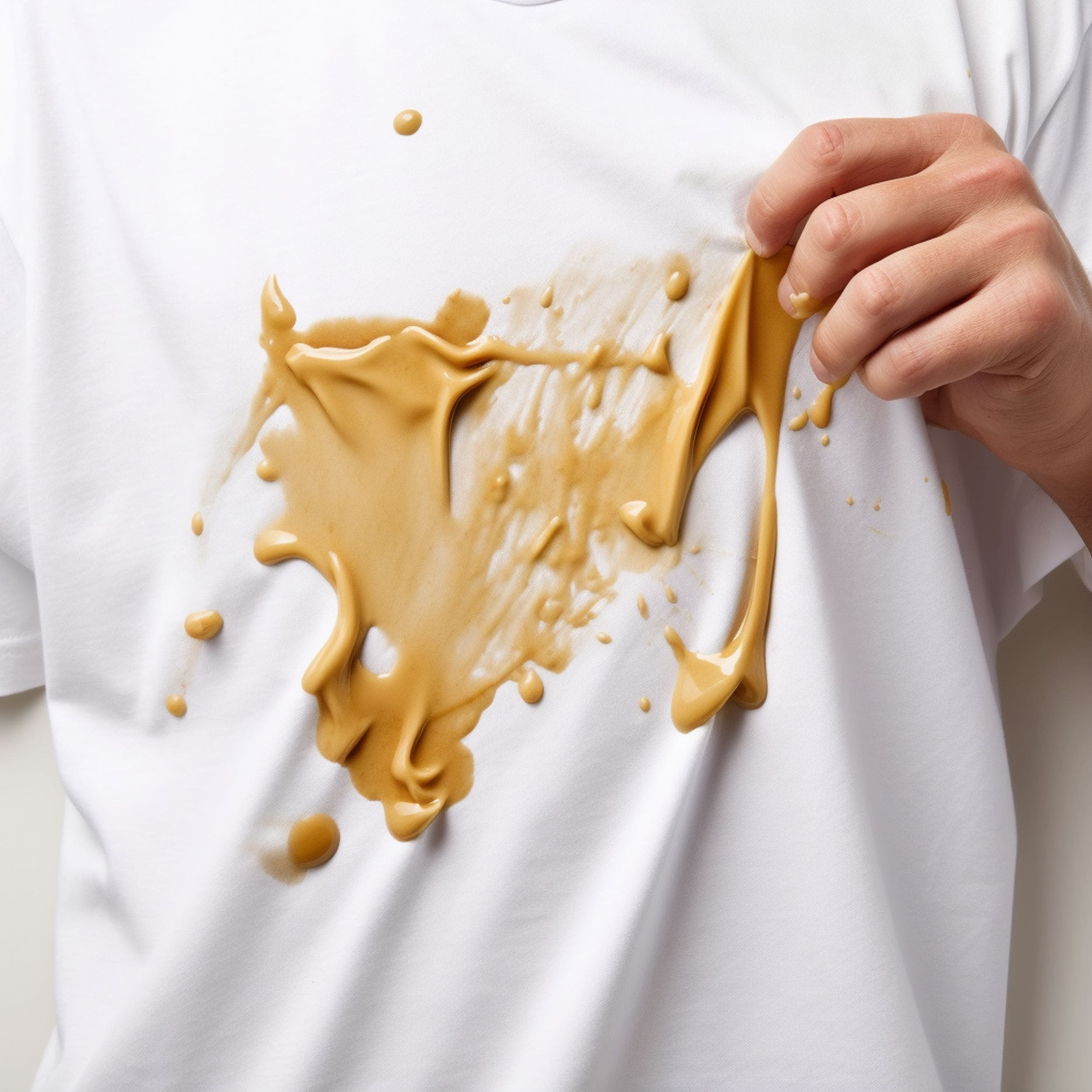Peanut Butter Stain on Clothing