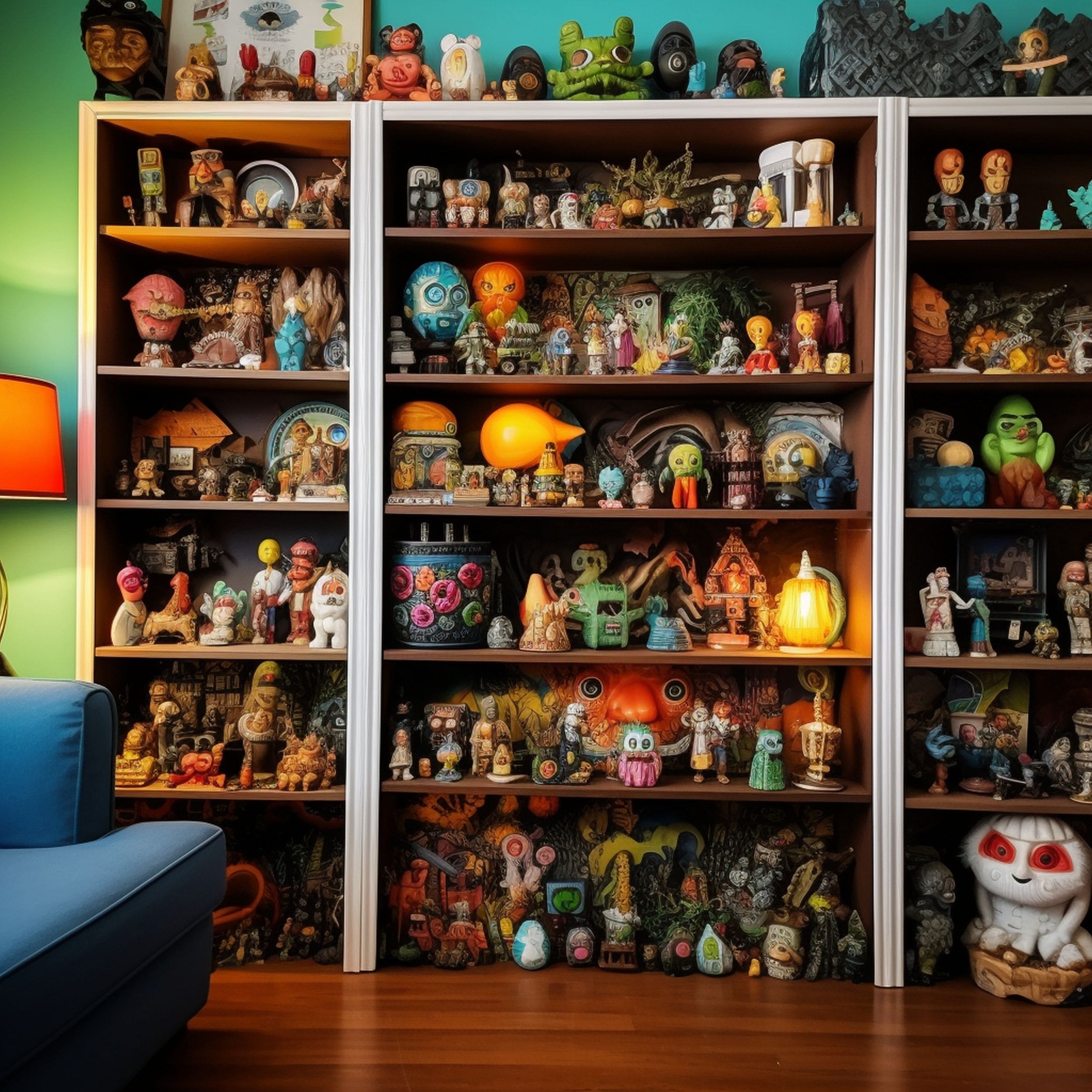 Cluttercore Figurine Collection