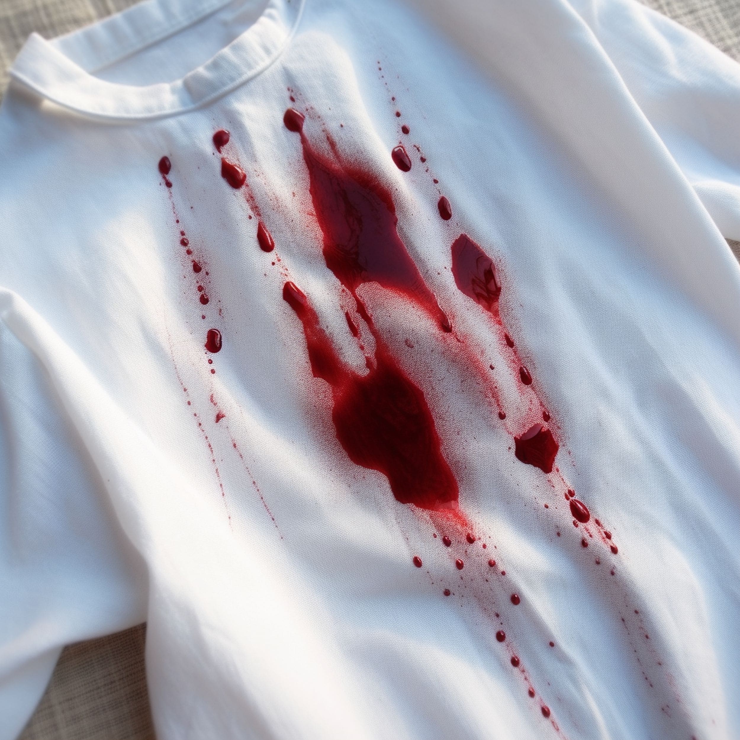 Blood Stain on Clothing