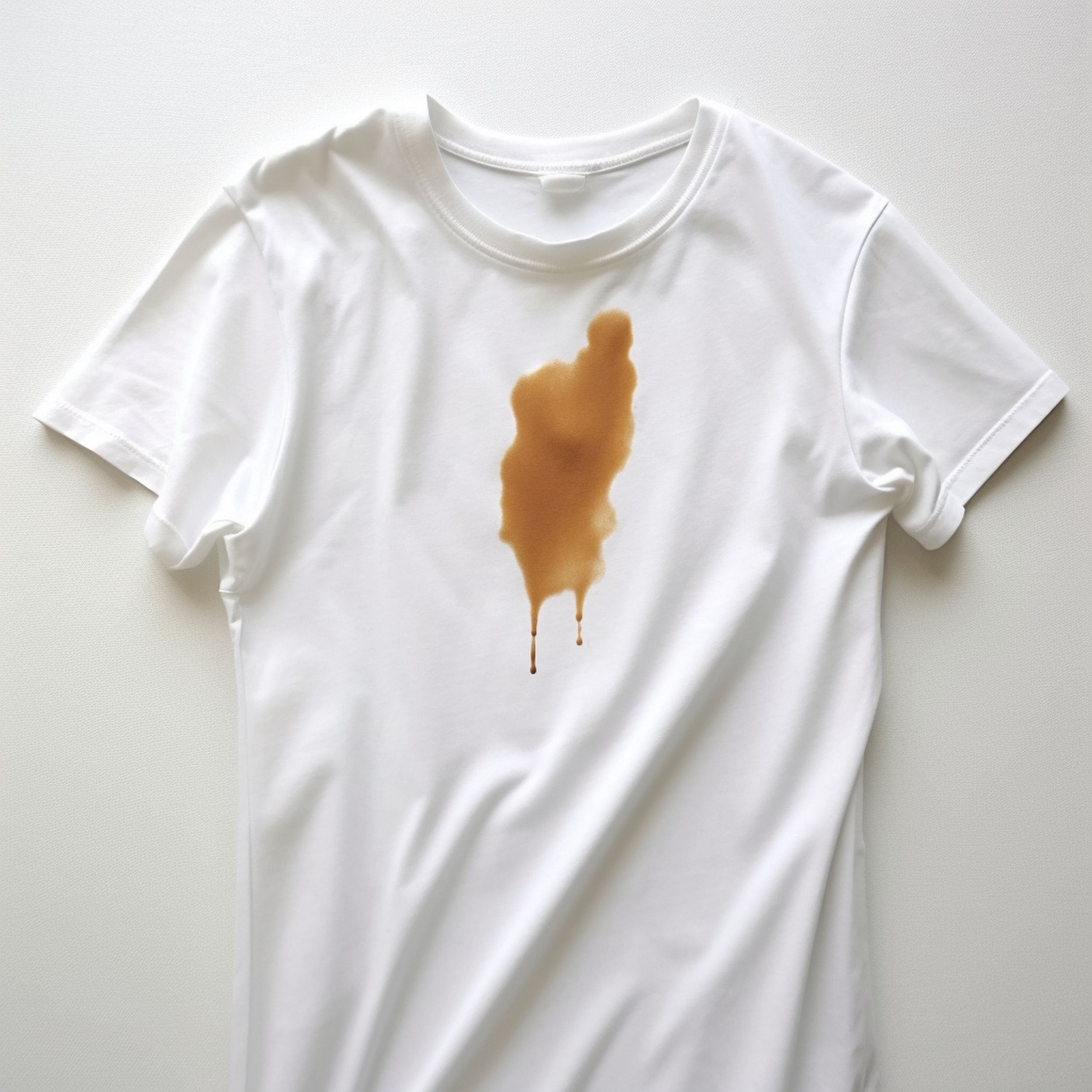 Coffee Stain on Clothing