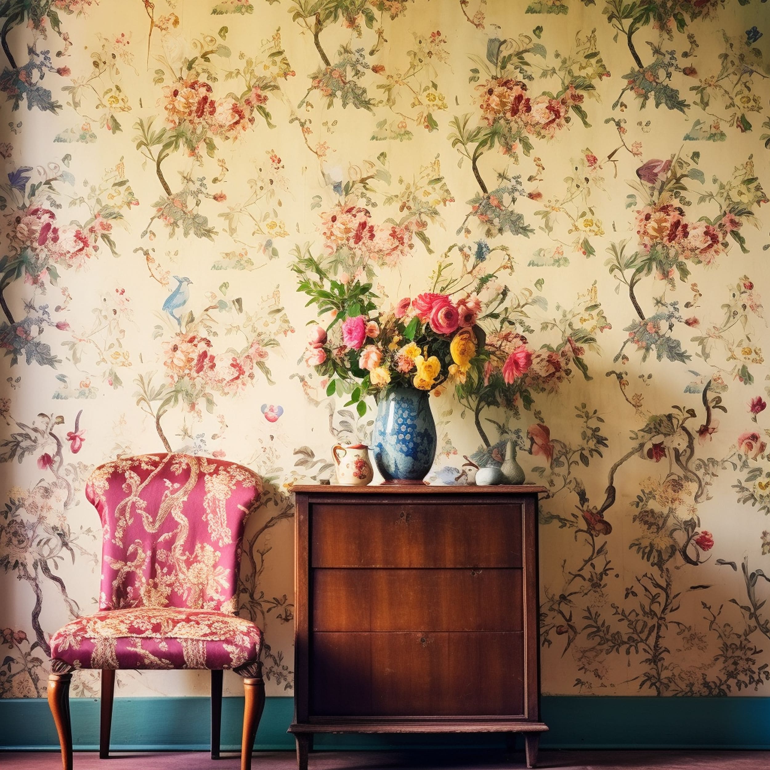 Chintz Wallpaper