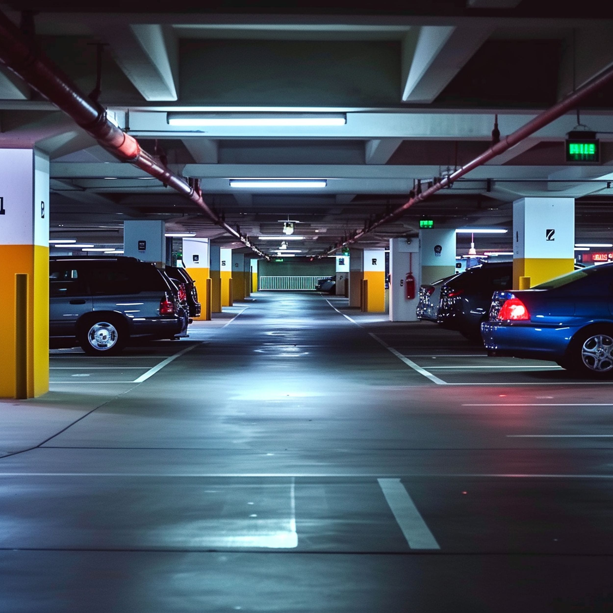 Underground Parking Area