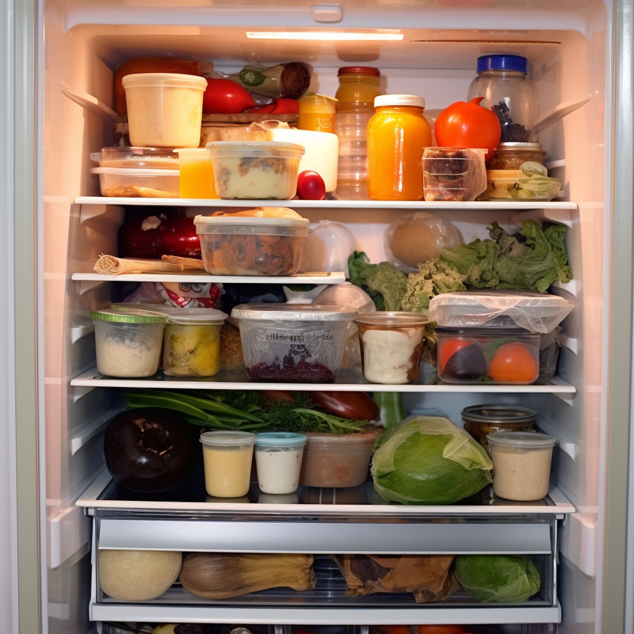 Fridge Full of Leftovers