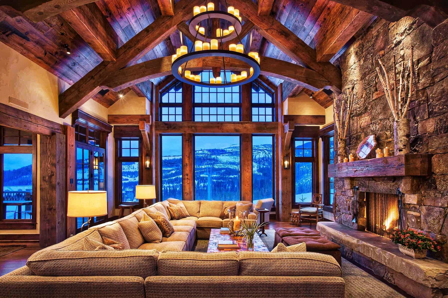 Mountainside Chalet Style Home