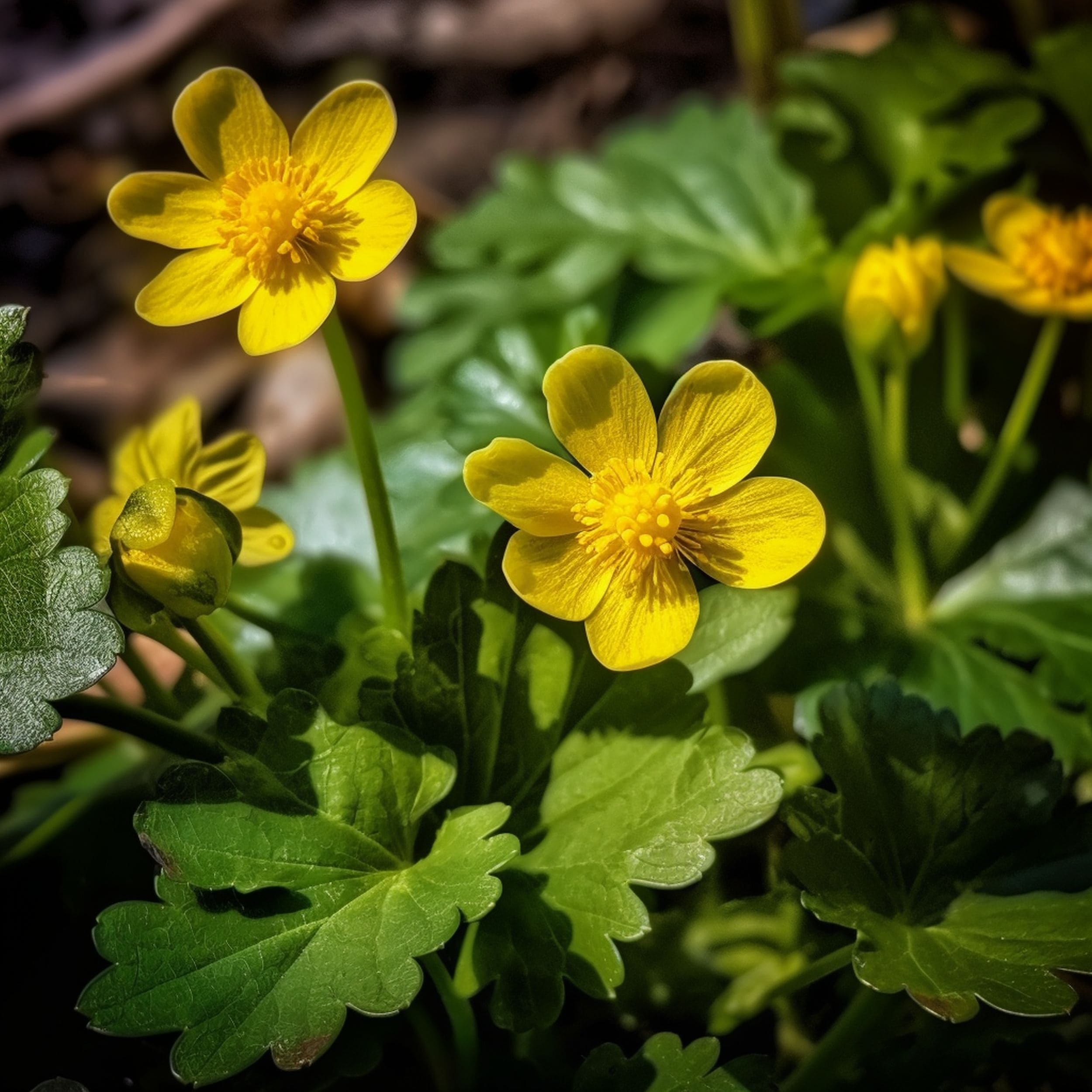 Marsh Marigold Plant