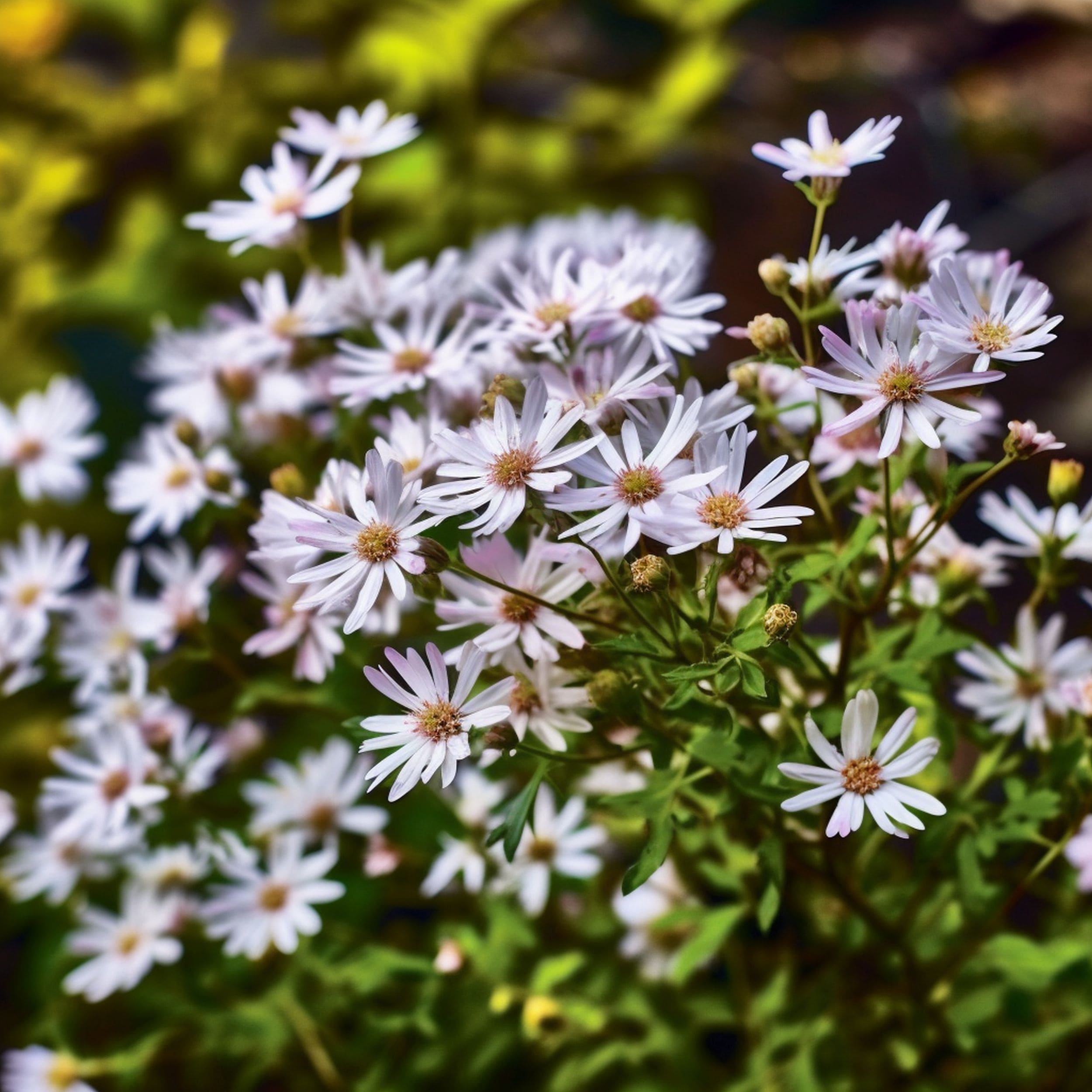White Wood Aster Plant
