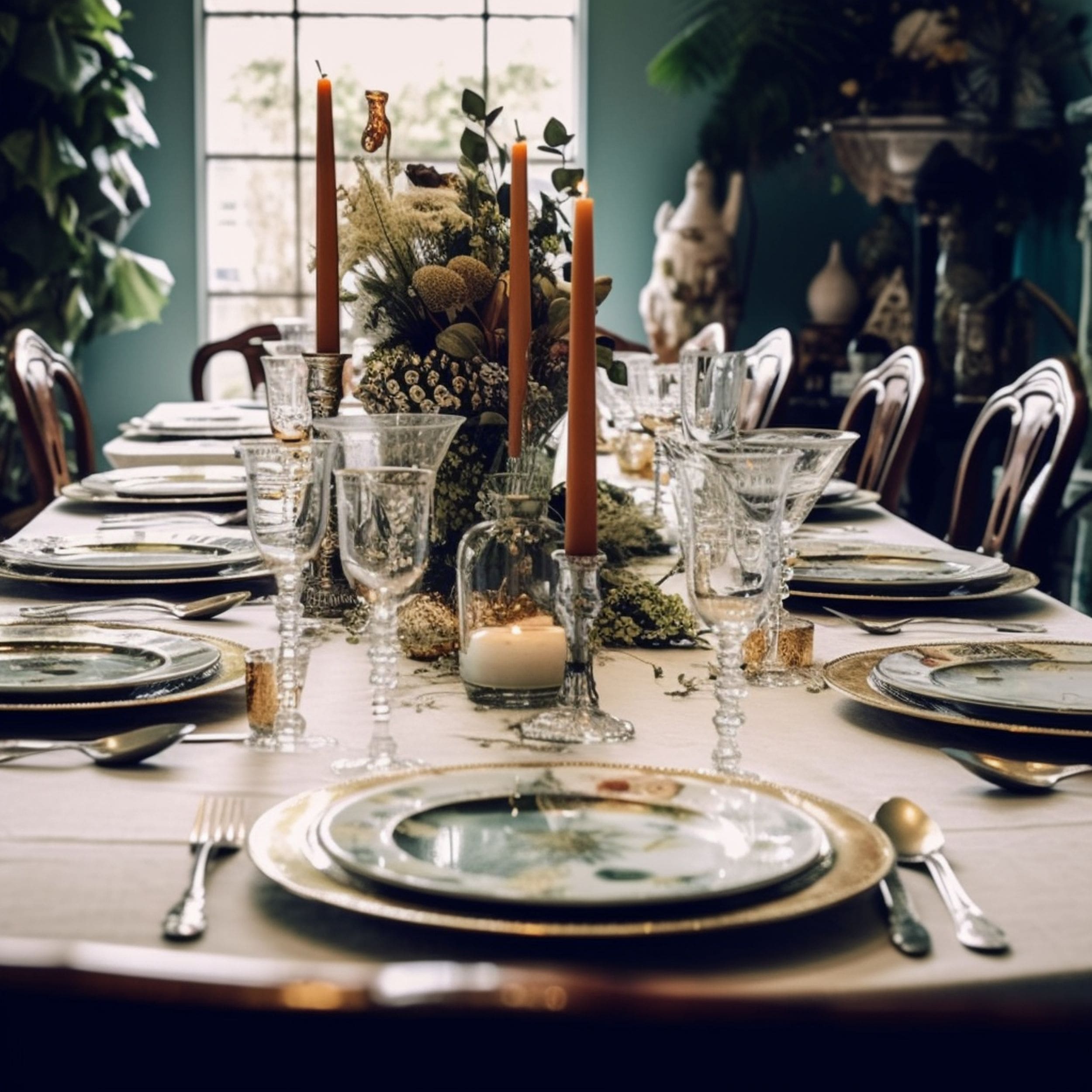 Stylish Tablescape Design