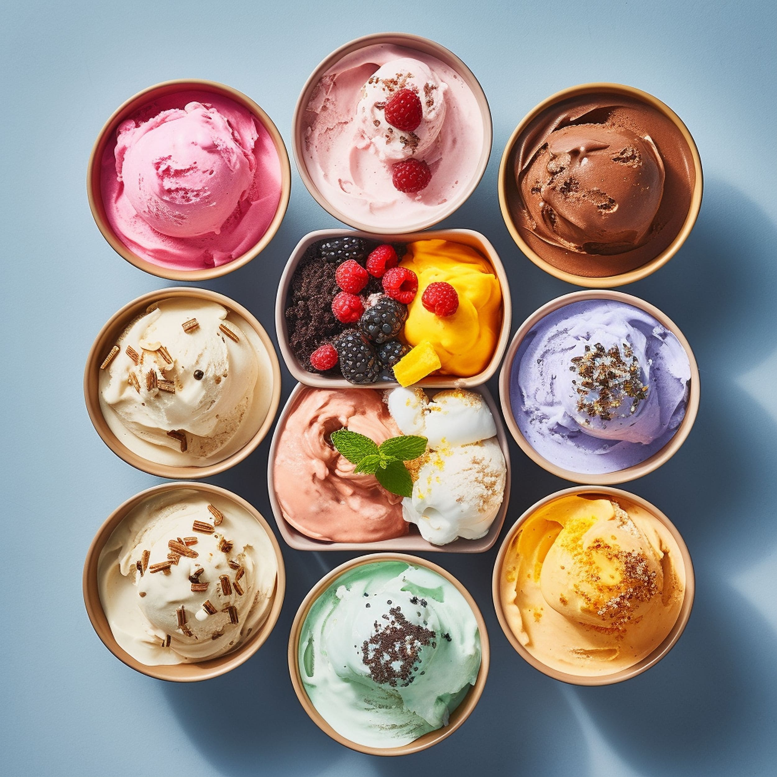 Different Ice Cream Flavors