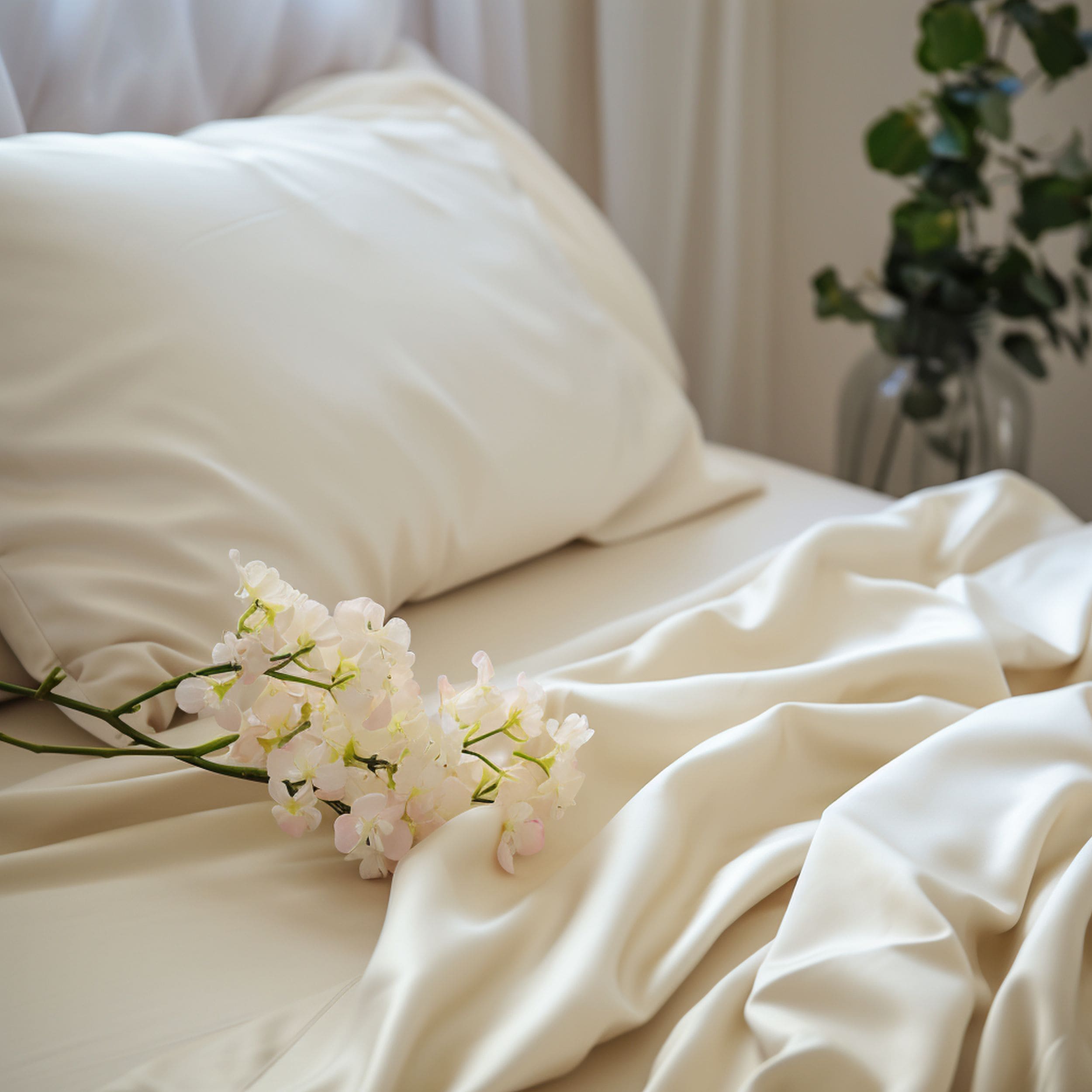 Ivory Bed Sheets