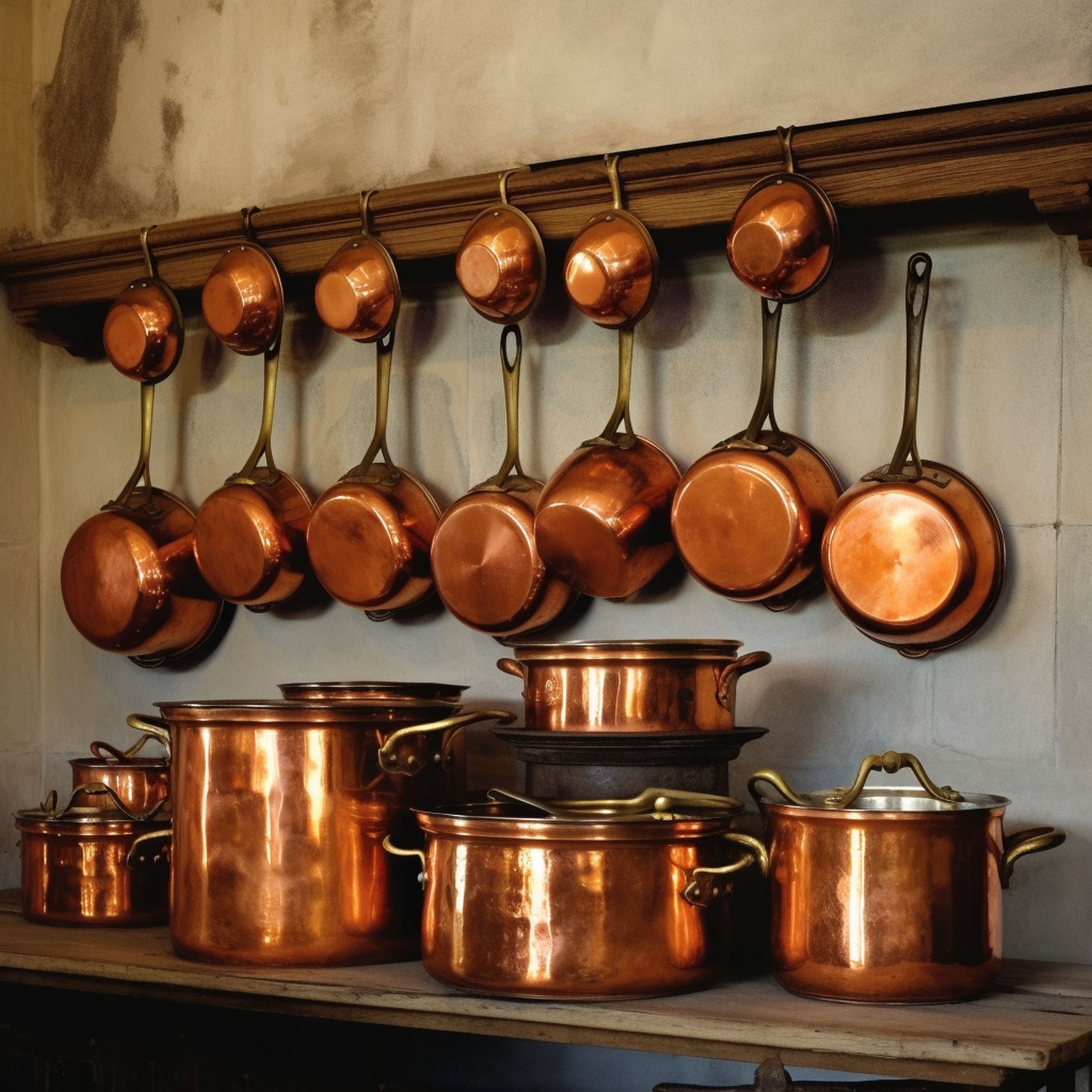 Copper Pots and Pans