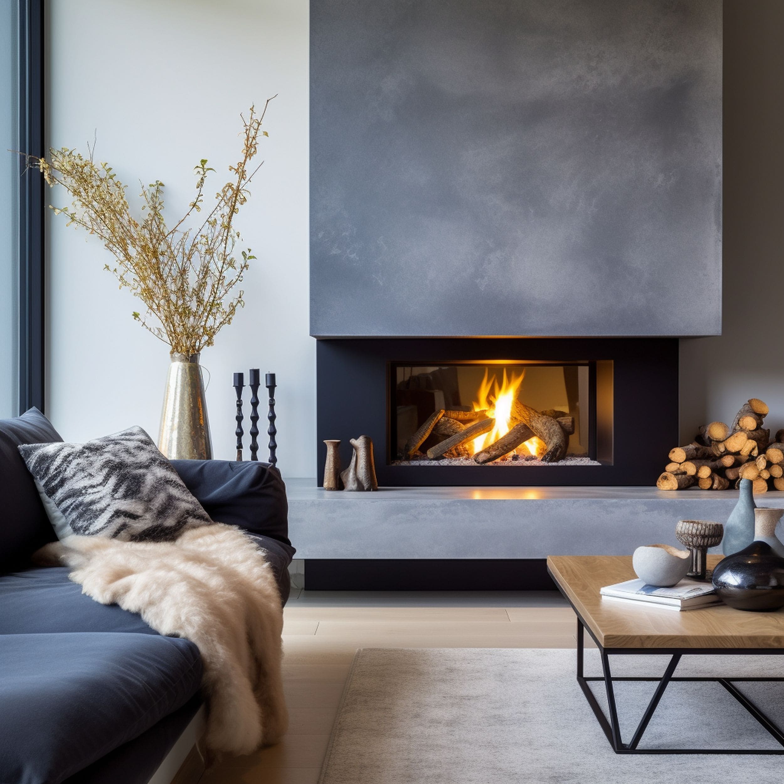 Modern Fireplace