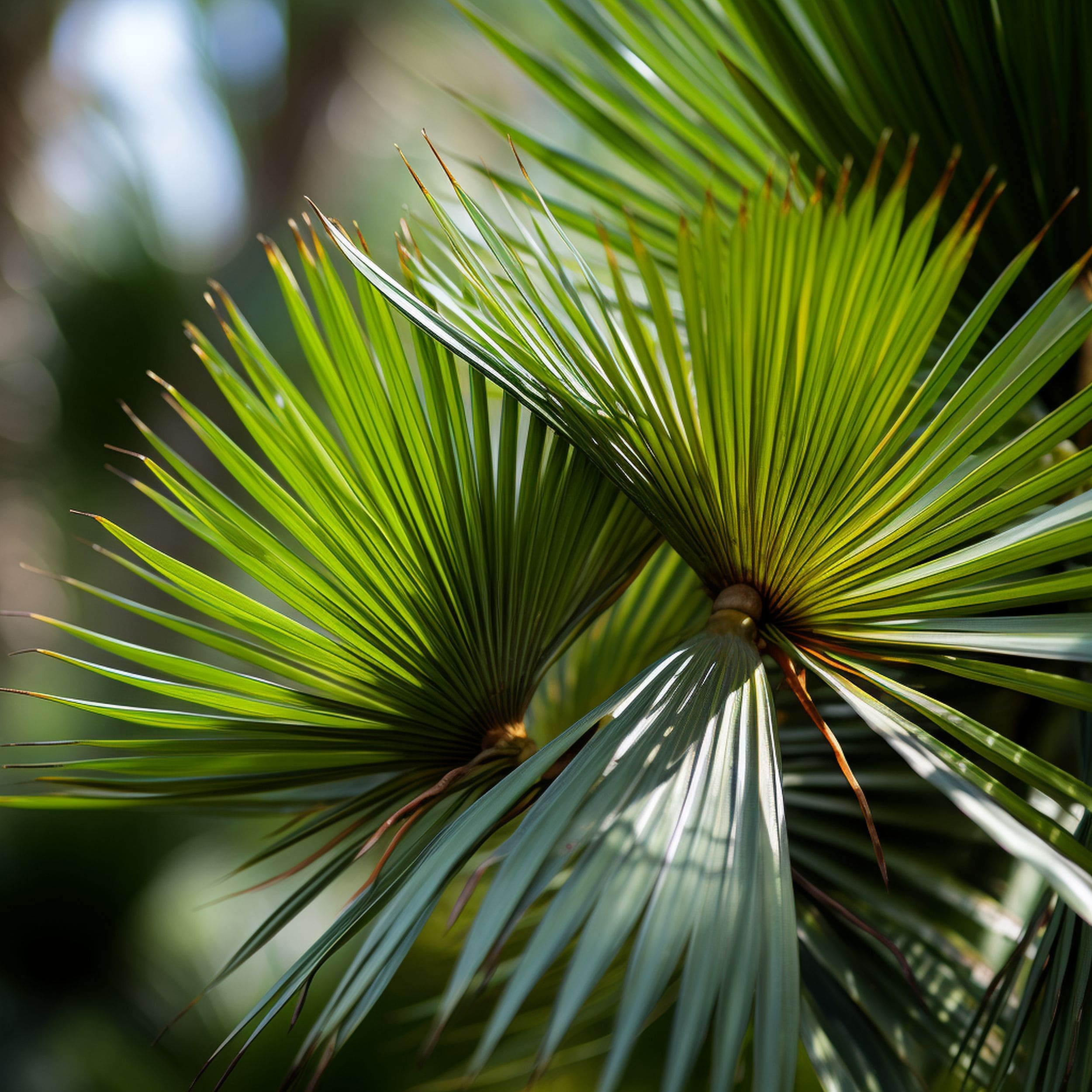 European Fan Palm Tree