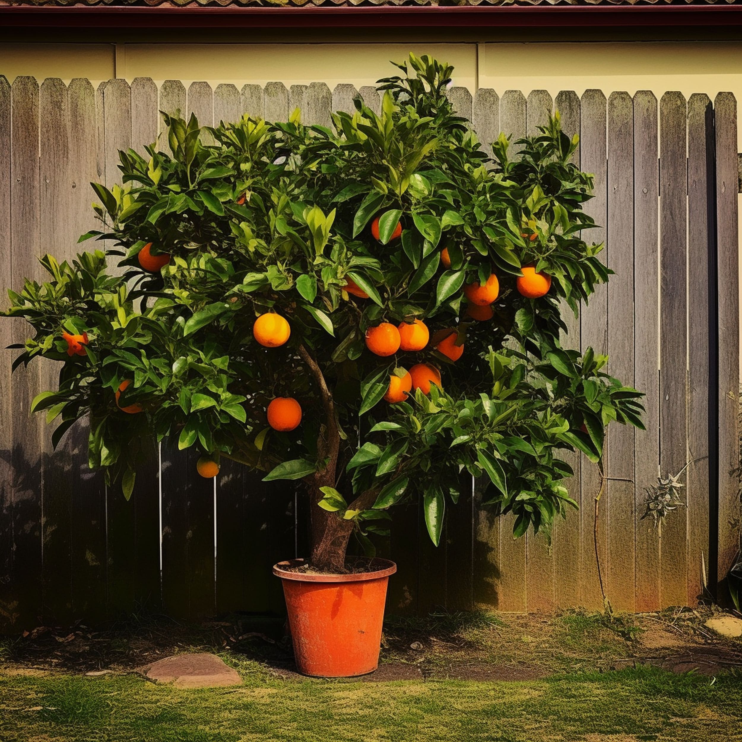 Washington Navel Orange Dwarf Tree