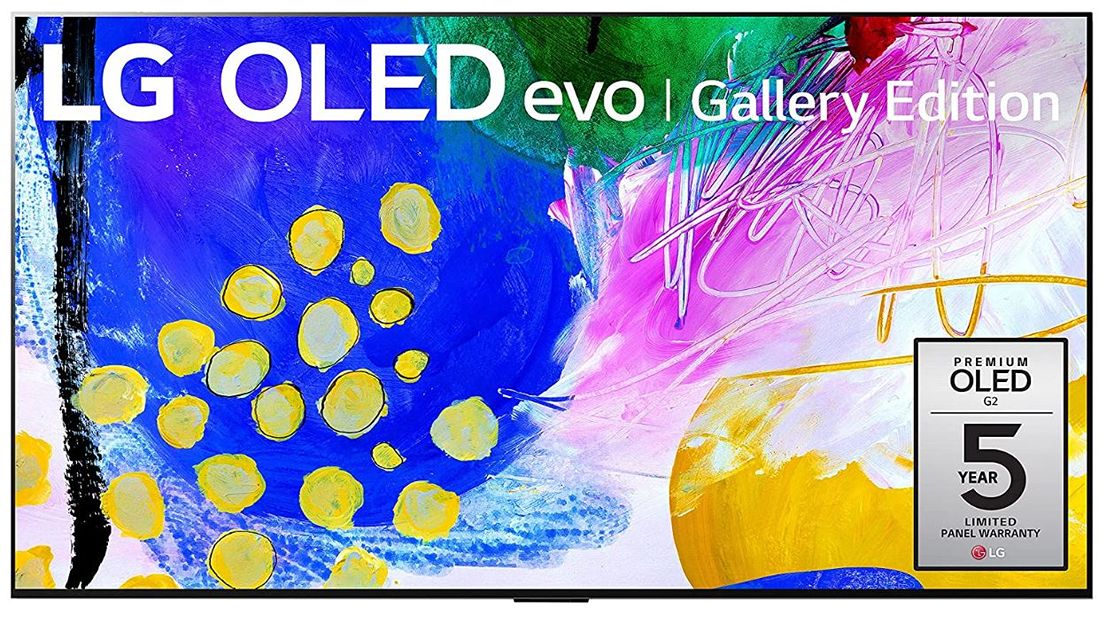 LG 65 Inch OLED evo Gallery Edition G2 Series TV