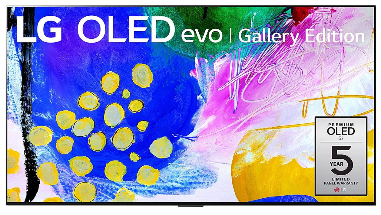 LG 83 Inch Class OLED evo Gallery Edition G2 Series TV