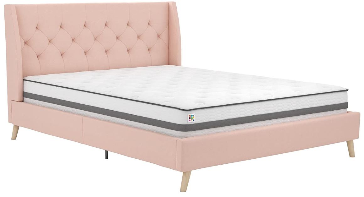 Novogratz Her Majesty Upholstered Bed
