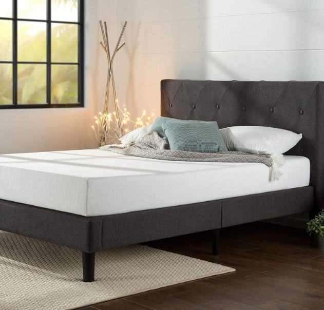 Zinus Upholstered Platform Bed