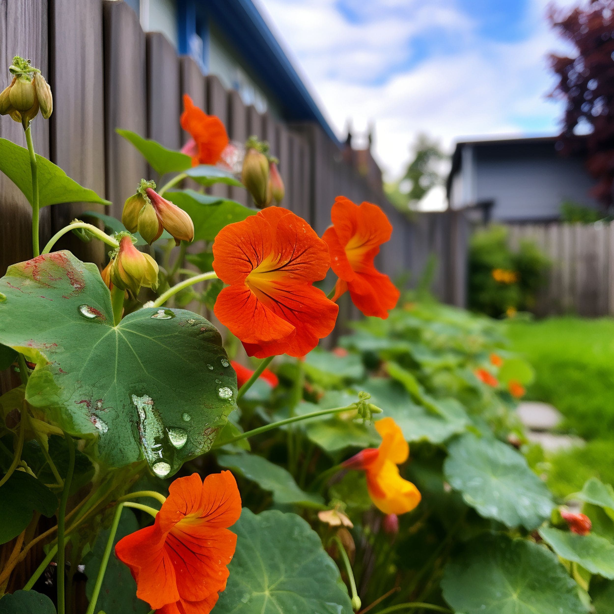 Nasturtium Plant