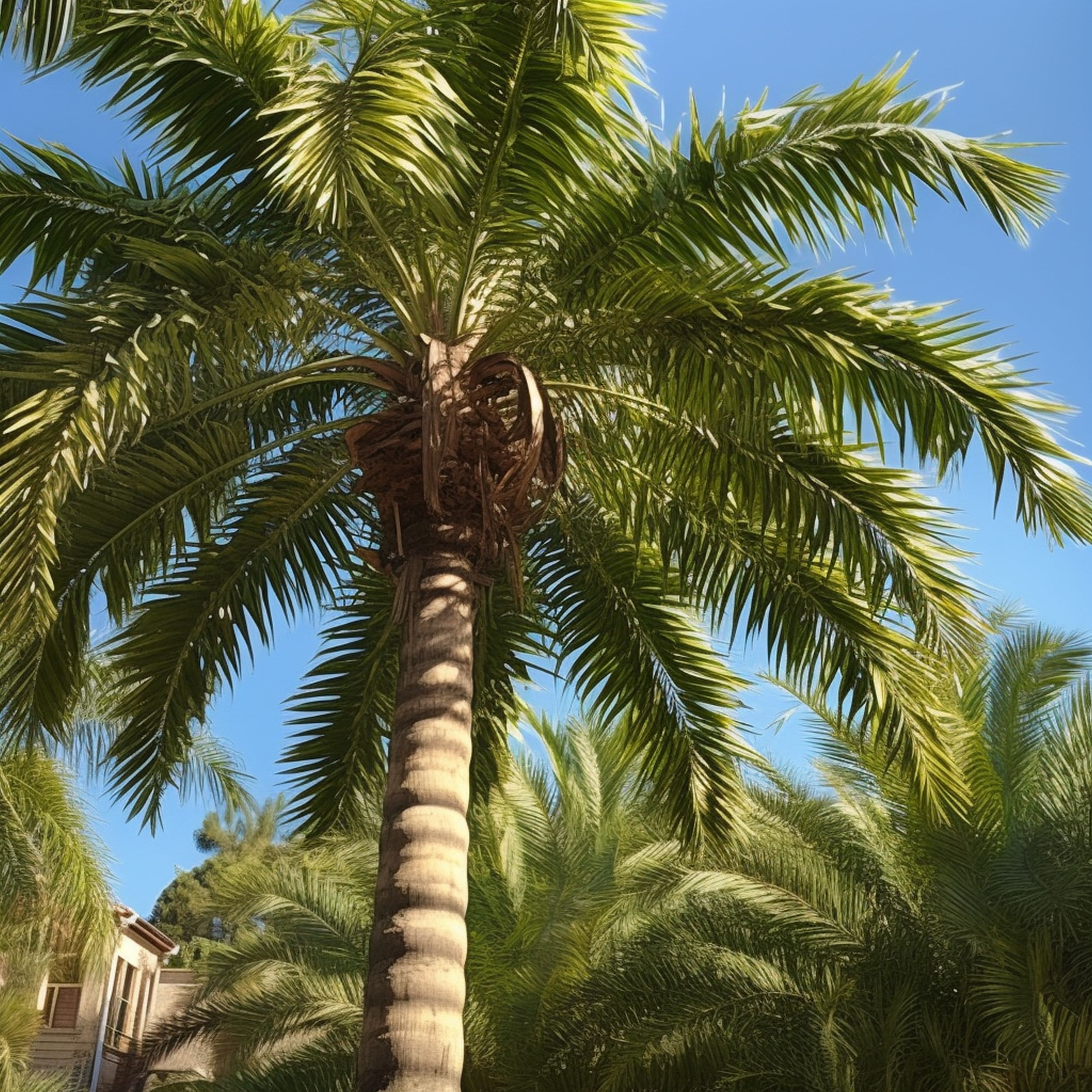 Palm Tree in Sunny Location