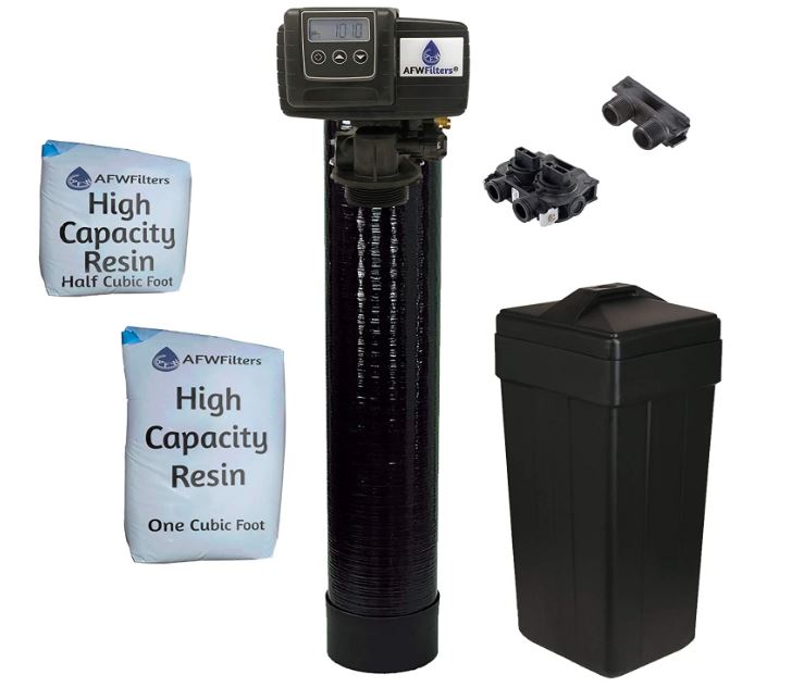 AFWFilters Built Fleck Water Softener System With Digital Metered Valve