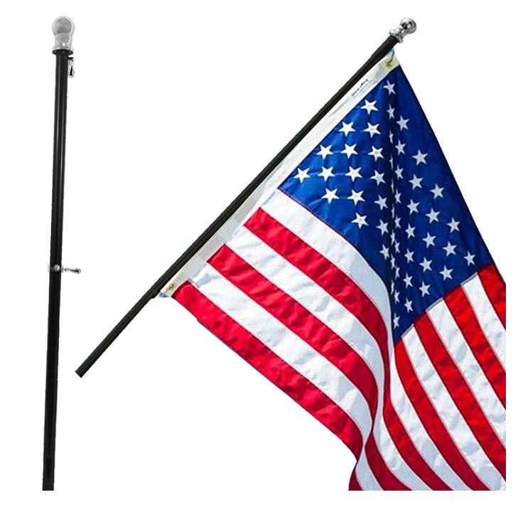 Flag Pole and American Flag