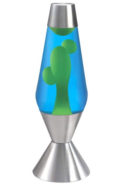 Blue and Green Lava Lamp