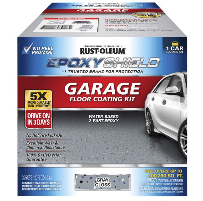 Rust Oleum Epoxyshield Garage Floor Coating