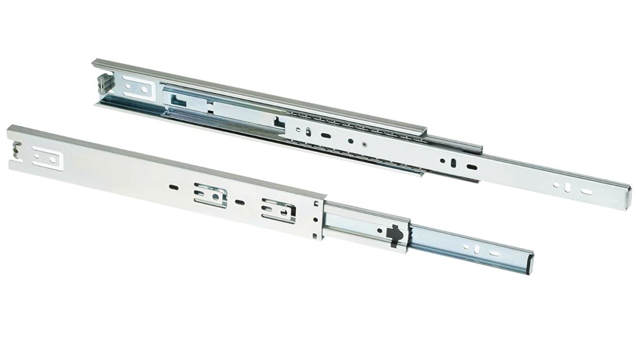 Shop Fox 12 Inch Full Ext Drawer Slide