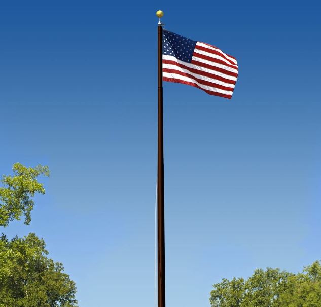 Super Tough 20 ft. Commercial Grade Sectional Flag Pole