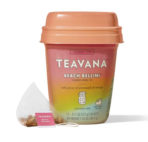 Teavana Herbal Tea With Pieces of Pineapple