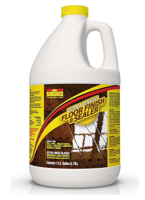 Ultra High Gloss 33 Percent Solids Floor Finish Wax
