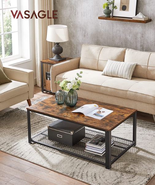 Vasagle Coffee Table for Living Room