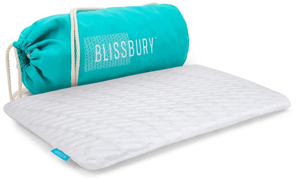 Blissbury Stomach Sleeping Pillow Thin 2.6 Inches