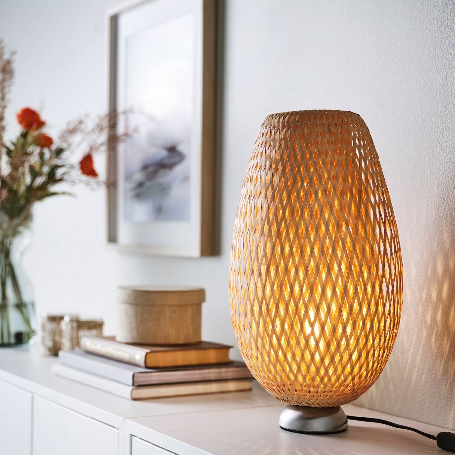 Boja Bamboo Table Lamp IKEA