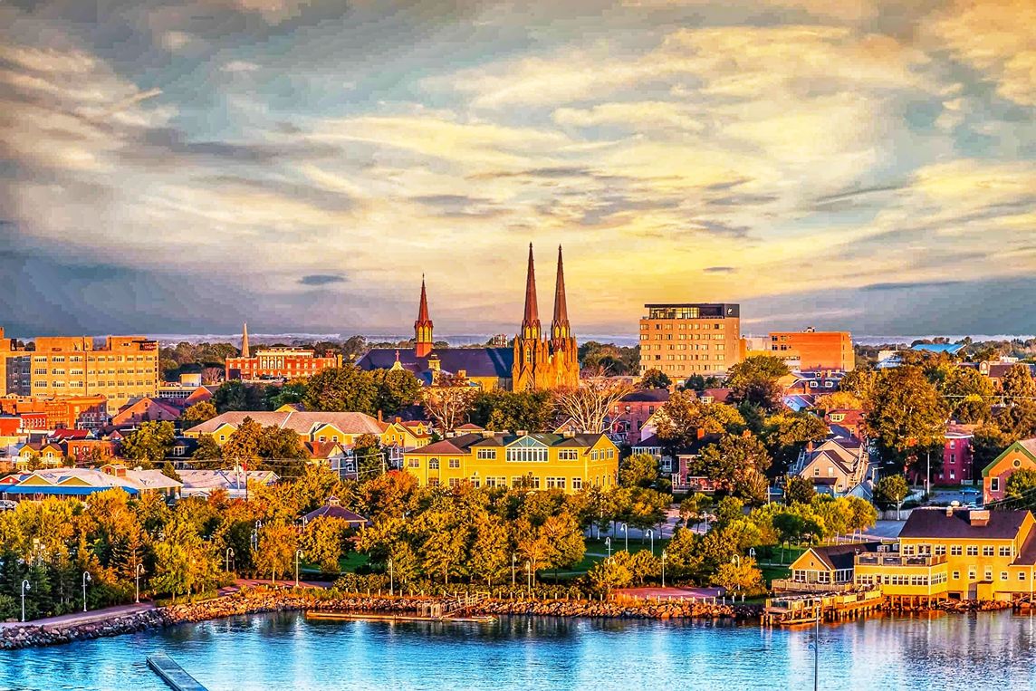 Charlottetown Prince Edward Island in Canada