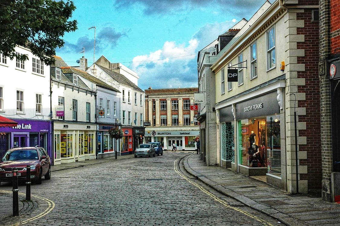 Cornwall Ontario Street in Canada