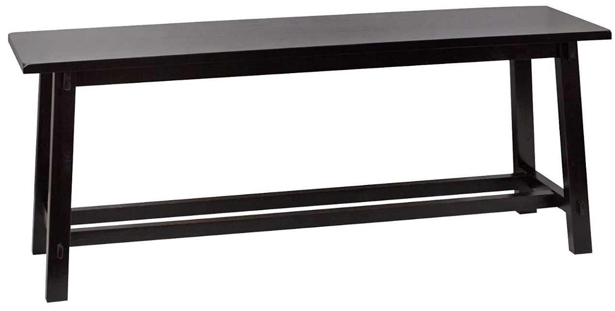 Kyoto Black Entryway Bench