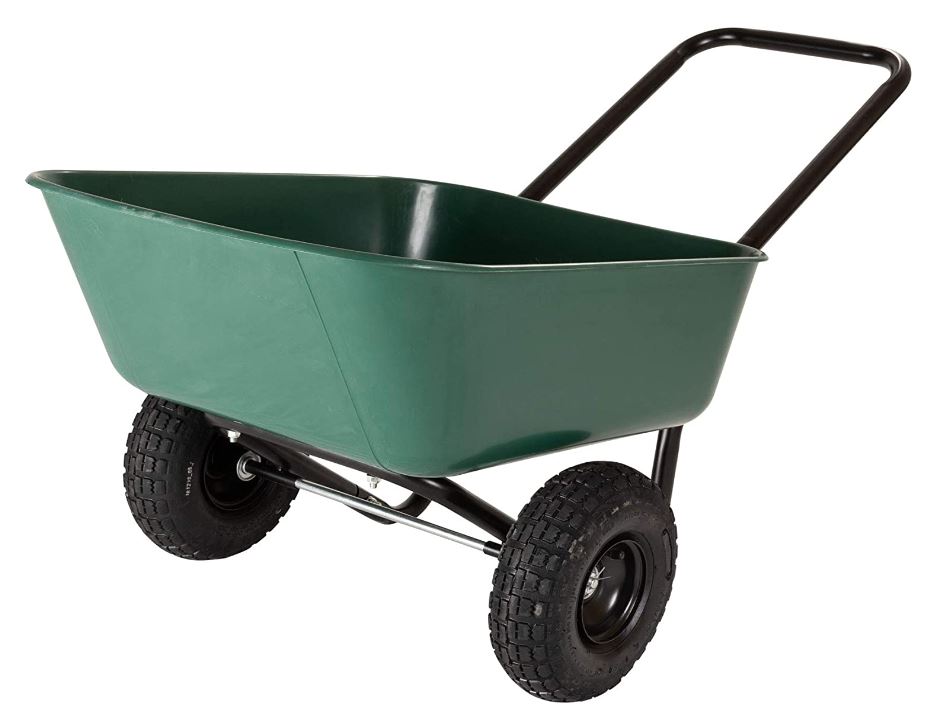 Garden Star Dual Wheel Barrow