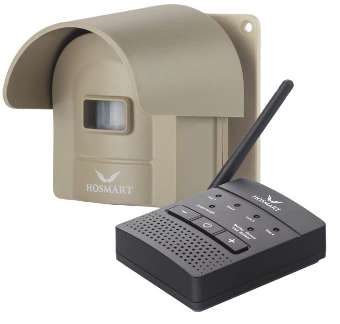 Half a Mile Hosmart Driveway Alarm With Wireless Sensor System